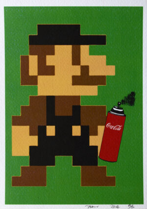 Mario (Pixel art) – DEATH N.Y.C