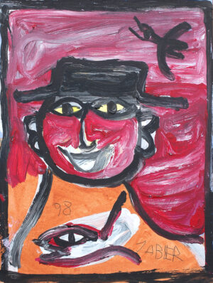 L&rsquo;homme au chapeau noir – JABER
