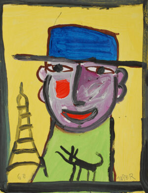 L’homme au chapeau bleu – JABER