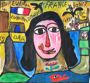 Portrait aux cheveux longs – JABER
