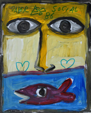 Visage et poisson – JABER