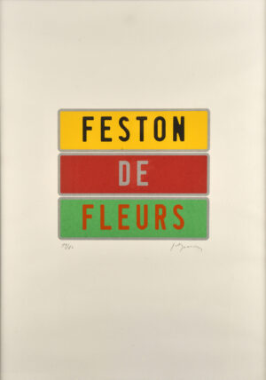 Feston de fleurs – DUCORROY Joël
