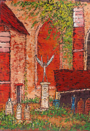 Derrière l&rsquo;église – HERBILLON Denis