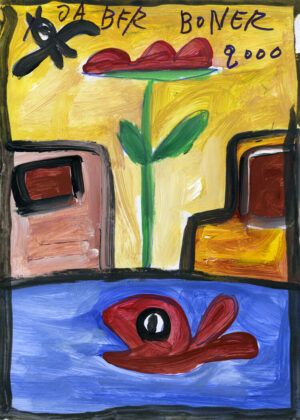 La fleur rouge – JABER