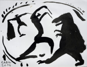 Scène de T-rexmachie 8/8 – RABA
