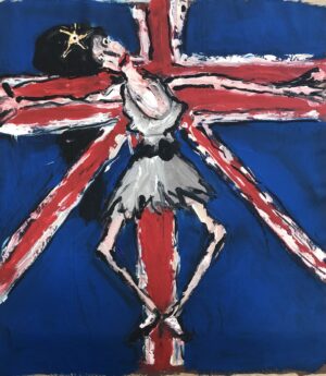 Amy Winehouse – The British Flag – HERBILLON Denis