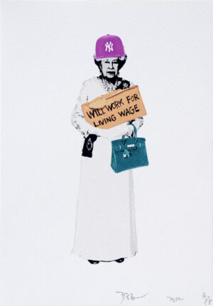 The Queen will work for living wage – DEATH N.Y.C