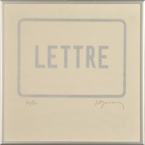 Lettre – DUCORROY Joël